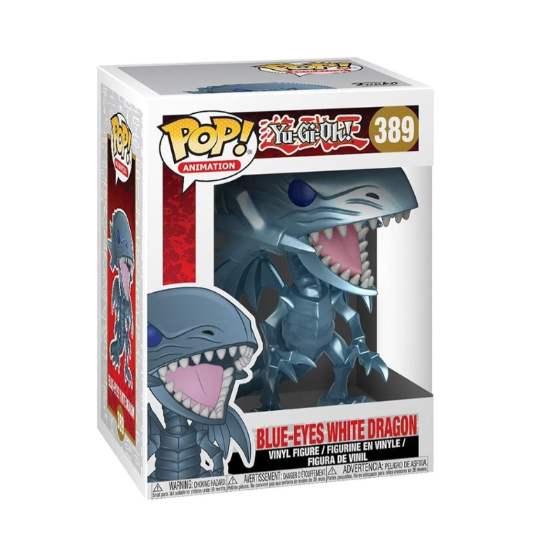 Funko Pop! Animation Yu-Gi-Oh! Blue Eyes White Dragon Collectible Vinyl Figure