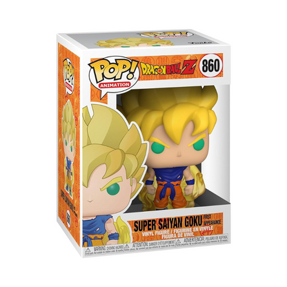 Funko Pop! Animation Dragon Ball Z Super Saiyan Goku (First Appearance) Vinyl Figure