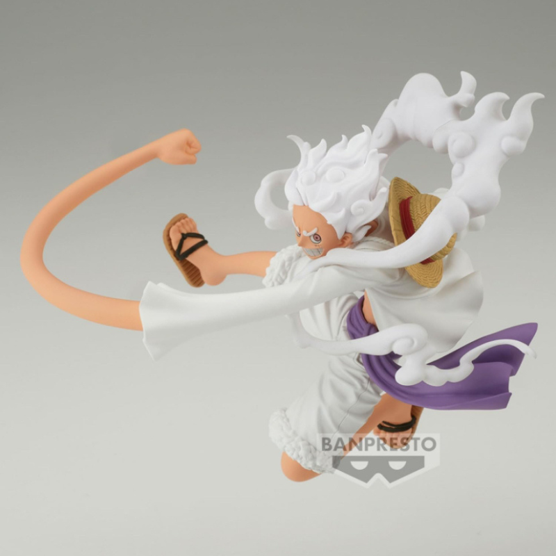 Banpresto One Piece Monkey D. Luffy Gear 5, Bandai Spirits Battle Record Collection Figure