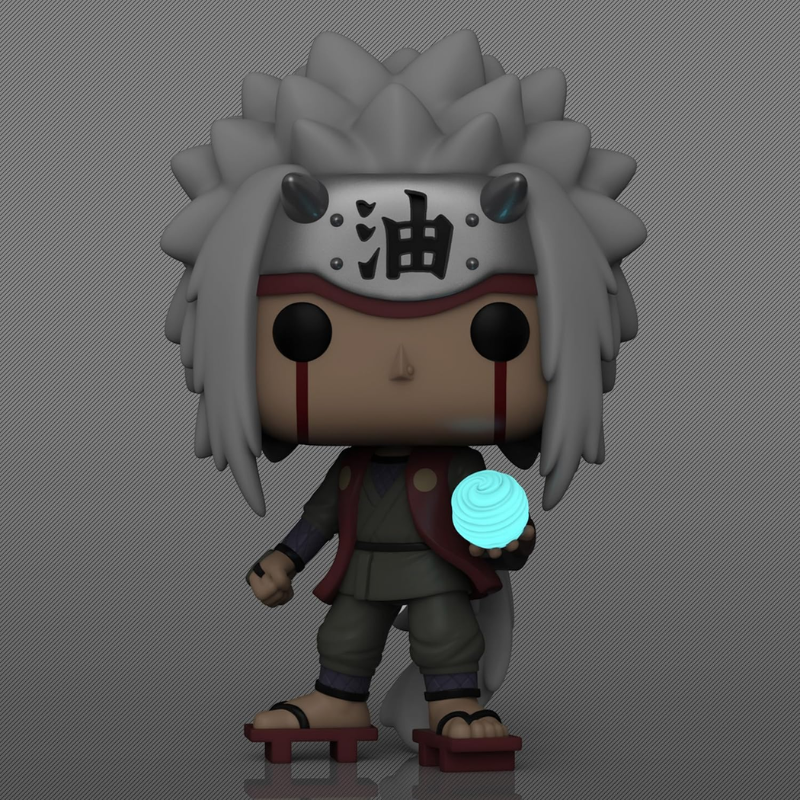 Funko Pop! Animation Naruto Shippuden Jiraiya with Rasengan Special Edition Multicolor Glow Exclusive Vinyl Figure