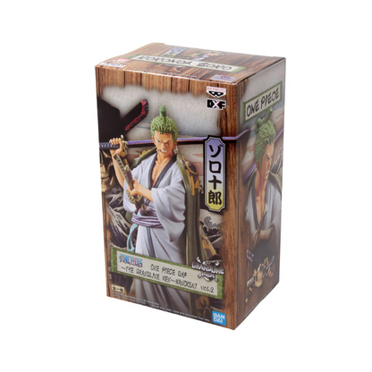 Banpresto One Piece DXF The Grandline Men Wano Kuni Vol.2 Roronoa Zoro Figure